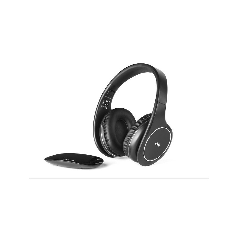 Meliconi HP Easy Digital Auriculares Inalámbrico y alámbrico Diadema MicroUSB Negro