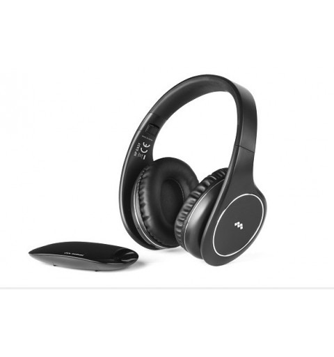 Meliconi HP Easy Digital Headphones Wired & Wireless Head-band Micro-USB Black