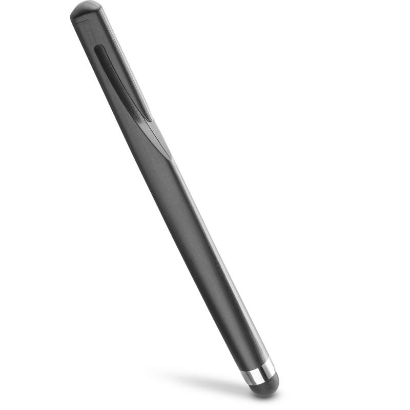 Cellularline Ergo Pen - Universale Pennino per touch screen con impugnatura ergonomica Nero