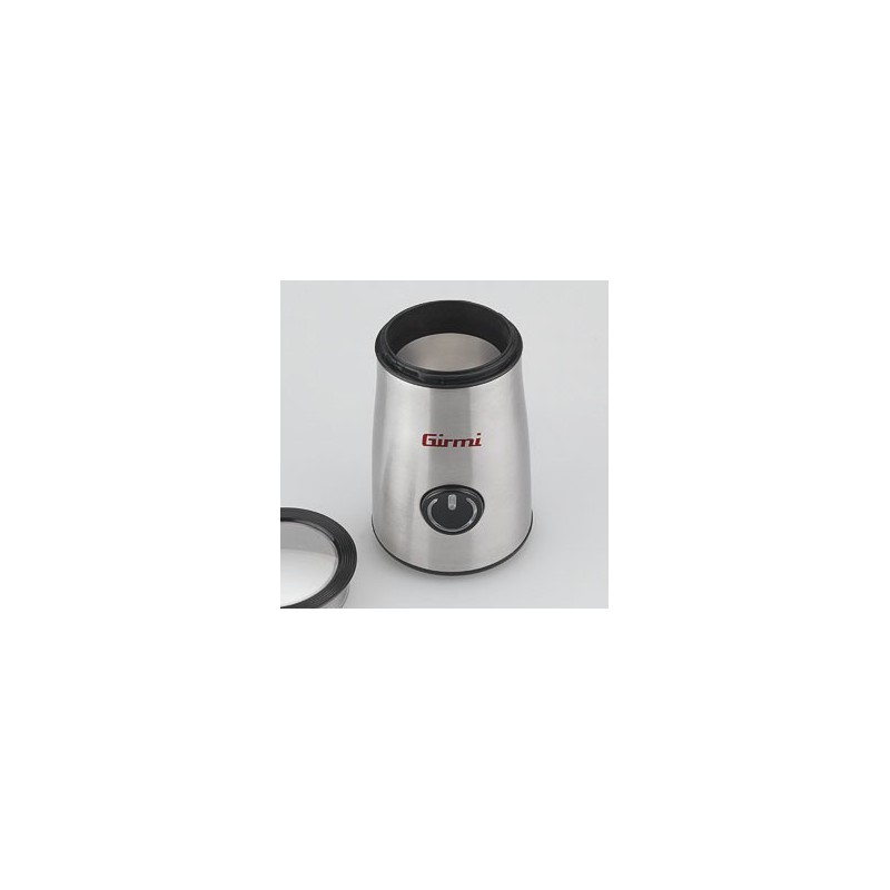 Girmi MC01 macina caffé 150 W Nero, Argento