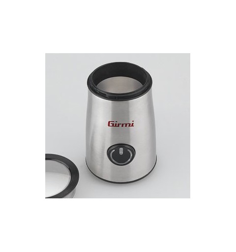 Girmi MC01 macina caffé 150 W Nero, Argento