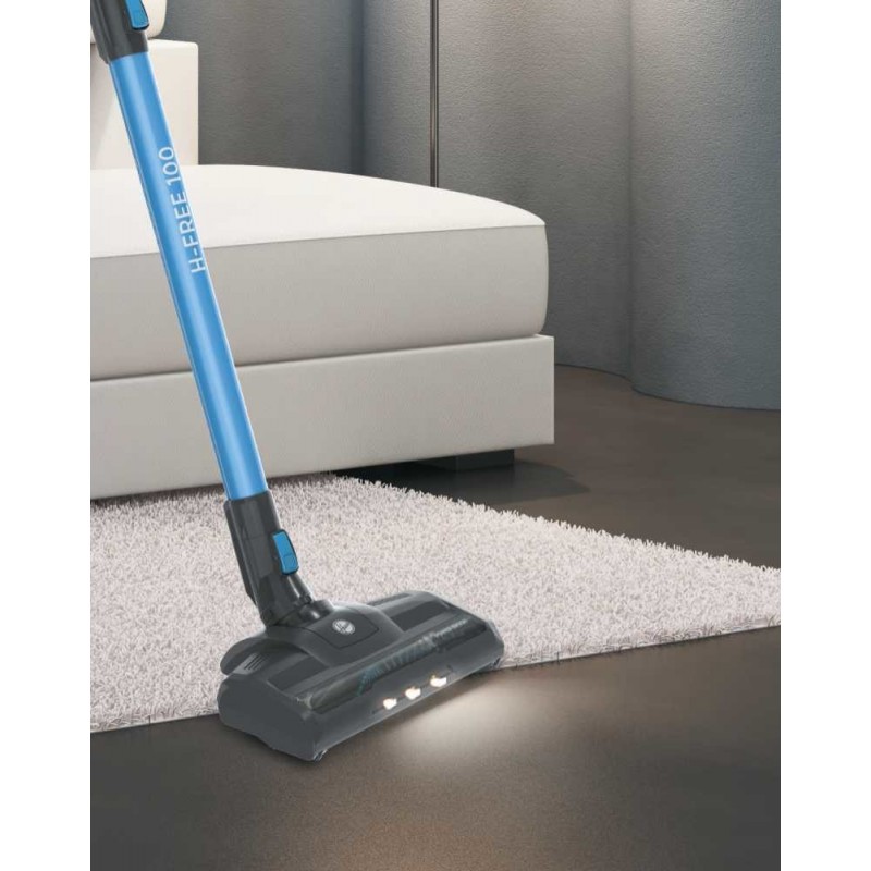 Hoover H-FREE 100 HF122PTA 011 Titanio Senza sacchetto