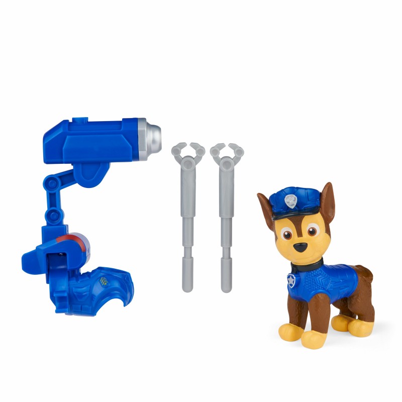 PAW Patrol Figurine Pat' Patrouille Officielle Du Film Avec Sac À Dos et Lance-Projectiles