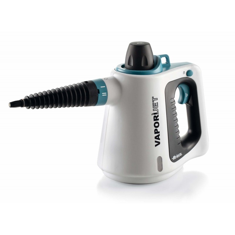 Ariete 4137 Nettoyeur vapeur portable 0,25 L 1050 W Noir, Turquoise, Blanc