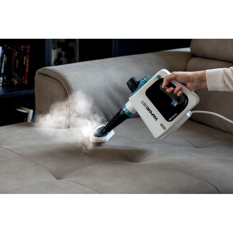 Ariete 4137 Portable steam cleaner 0.25 L 1050 W Black, Turquoise, White