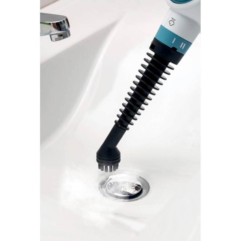 Ariete 4137 Portable steam cleaner 0.25 L 1050 W Black, Turquoise, White