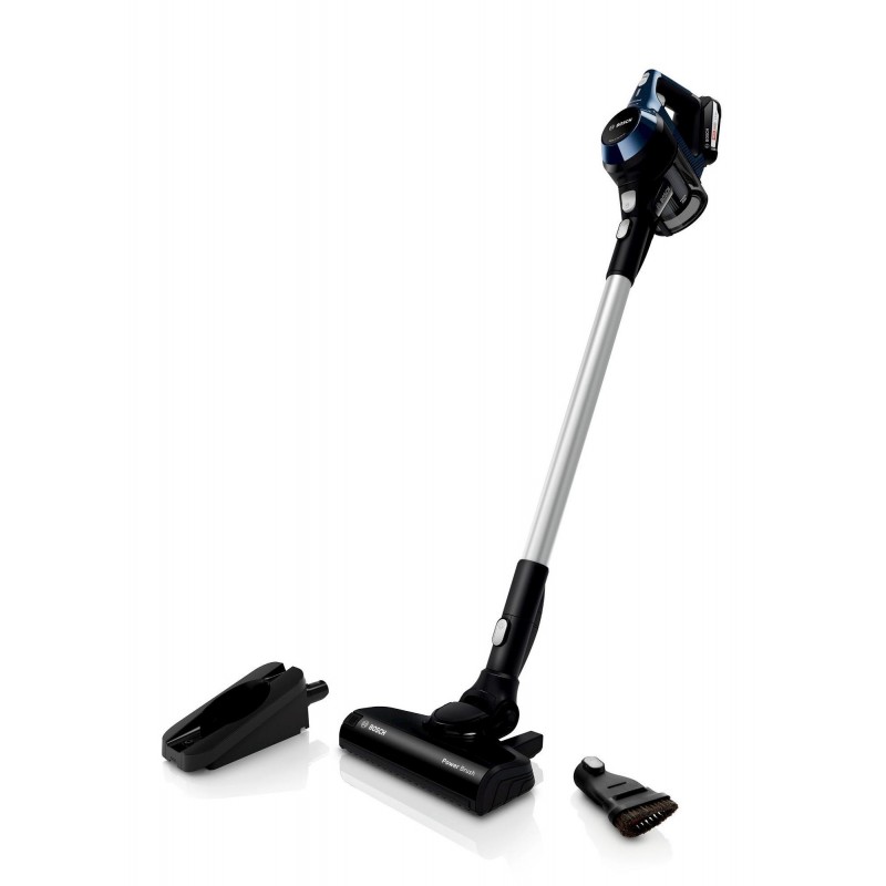 Bosch Serie 6 BBS611PCK handheld vacuum Blue, Silver Bagless