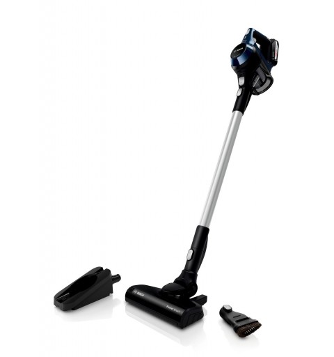 Bosch Serie 6 BBS611PCK handheld vacuum Blue, Silver Bagless