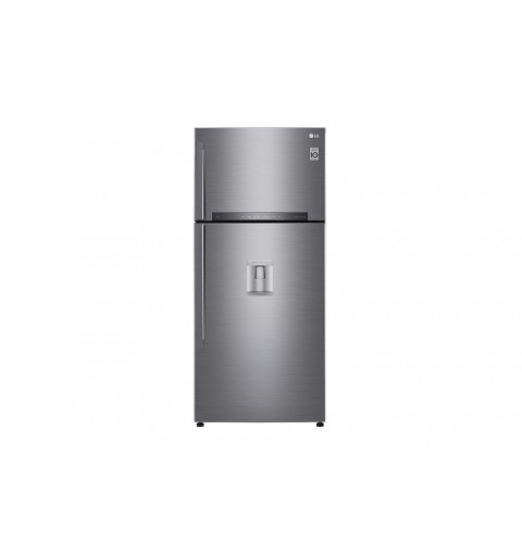 LG GTF744PZPZD Kühl- und Gefrierkombination Freistehend 509 l E Edelstahl