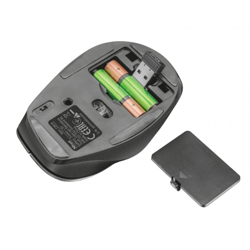 Trust Ravan mouse Mano destra RF Wireless Ottico 1600 DPI