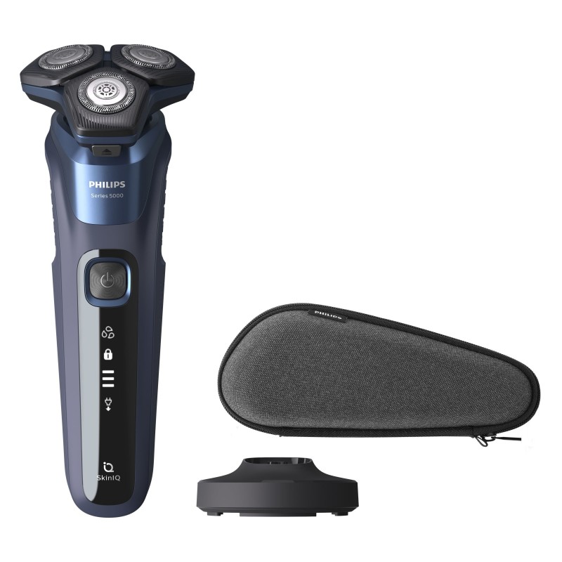 Philips SHAVER Series 5000 SteelPrecision blades Wet and Dry electric shaver