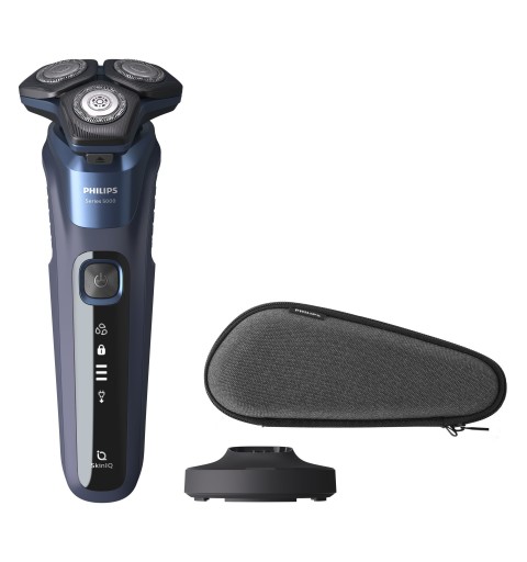 Philips SHAVER Series 5000 SteelPrecision blades Wet and Dry electric shaver