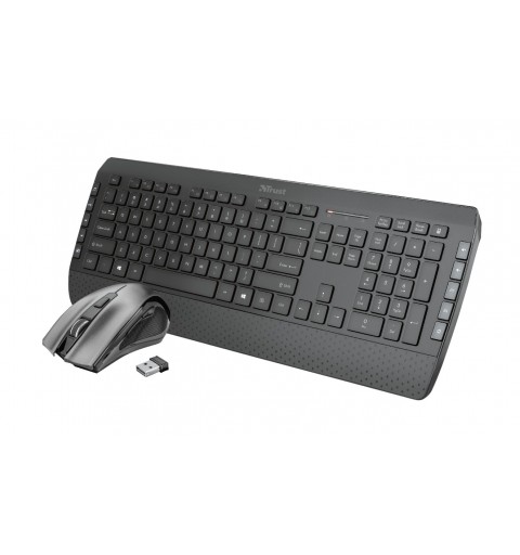 Trust Tecla-2 keyboard RF Wireless QWERTY Italian Black