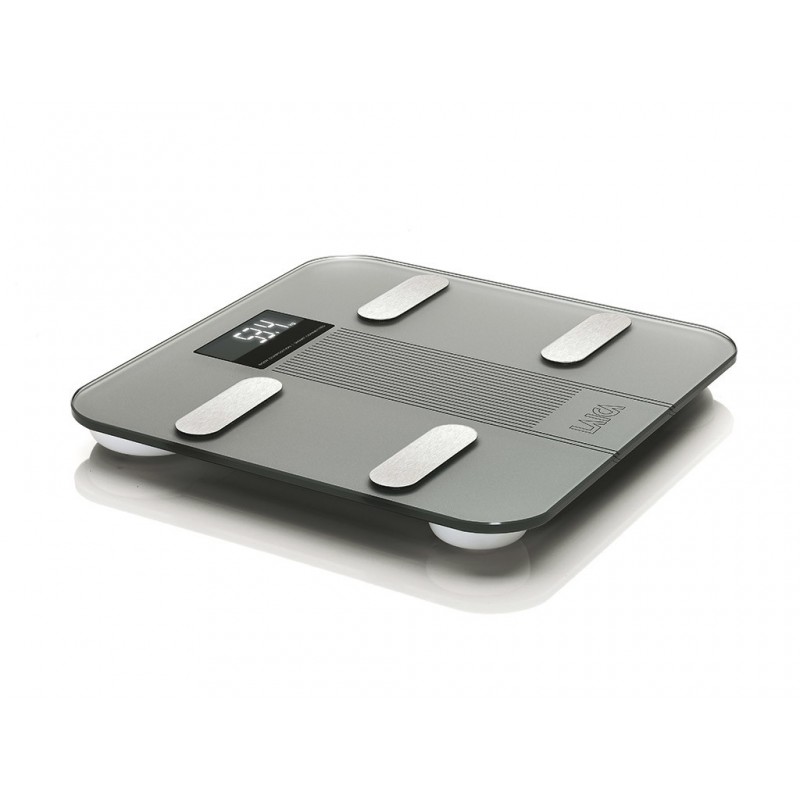 Laica PS7005 personal scale Rectangle Grey, Stainless steel Electronic personal scale