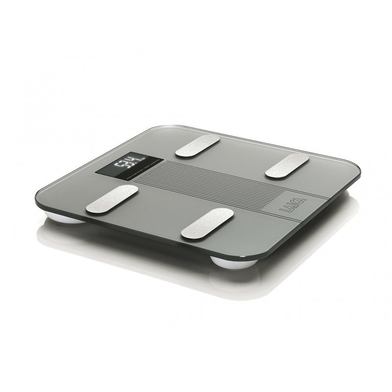 Laica PS7005 balance Rectangle Gris, Acier inoxydable Pèse-personne électronique