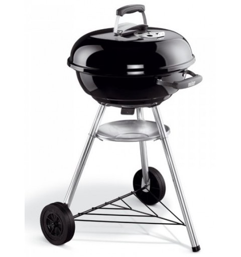 Weber Compact Barbecue Chaudron Charbon de bois Noir