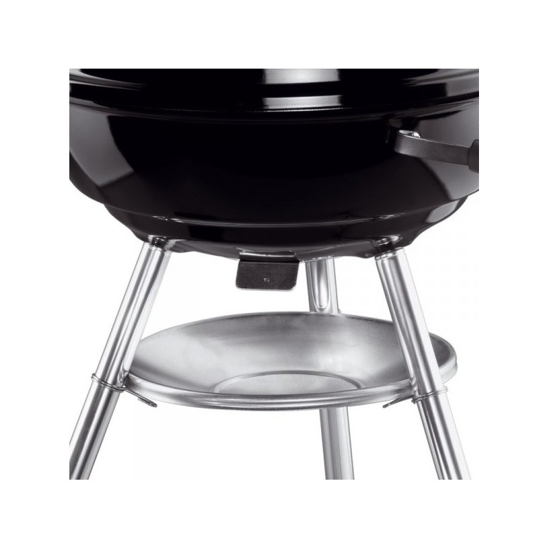 Weber Compact Barbecue Chaudron Charbon de bois Noir