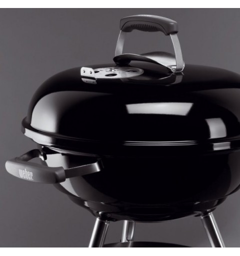 Weber Compact Barbecue Chaudron Charbon de bois Noir