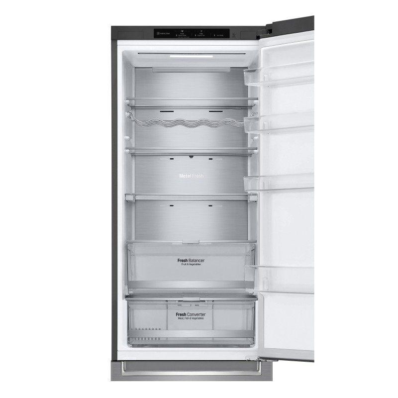 LG GBB72PZVCN.APZQEUR frigorifero con congelatore Libera installazione 384 L C Acciaio inossidabile