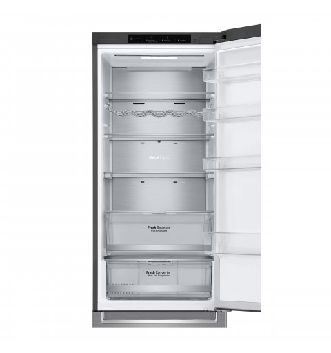 LG GBB72PZVCN.APZQEUR frigorifero con congelatore Libera installazione 384 L C Acciaio inossidabile