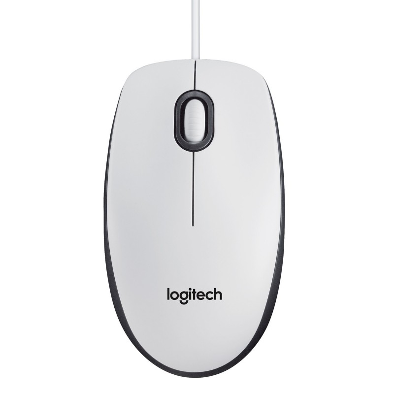 Logitech Mouse M100 ratón Ambidextro USB tipo A Óptico 1000 DPI