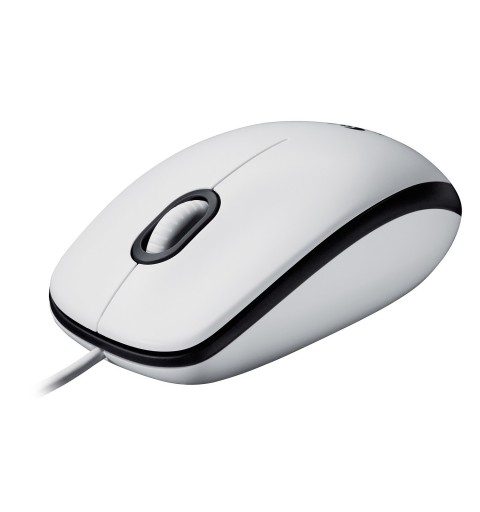 Logitech Mouse M100 Maus Beidhändig USB Typ-A Optisch 1000 DPI