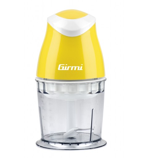 Girmi TR01 picadora eléctrica de alimentos 0,5 L 350 W Transparente, Blanco, Amarillo