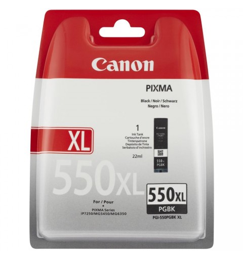 Canon PGI-550XL PGBK w sec ink cartridge 1 pc(s) Original High (XL) Yield