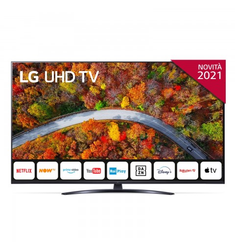 LG 55UP81006LR 139,7 cm (55") 4K Ultra HD Smart TV Wi-Fi Blu