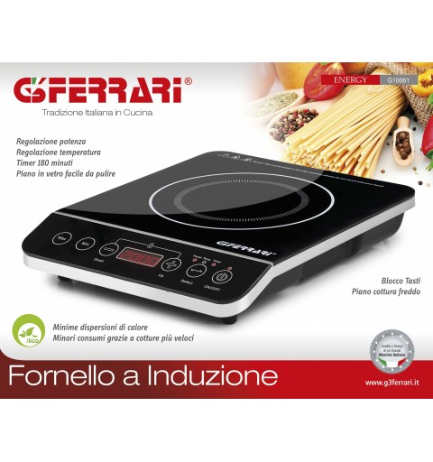 G3 Ferrari G10061 hob Black Countertop Zone induction hob 1 zone(s)