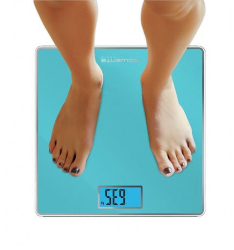 Rowenta Classic BS1503 Square Turquoise Electronic personal scale