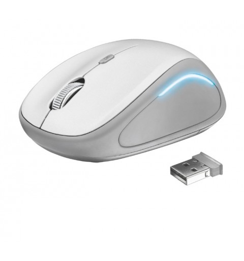 Trust Yvi FX mouse Ambidextrous RF Wireless Optical 1600 DPI