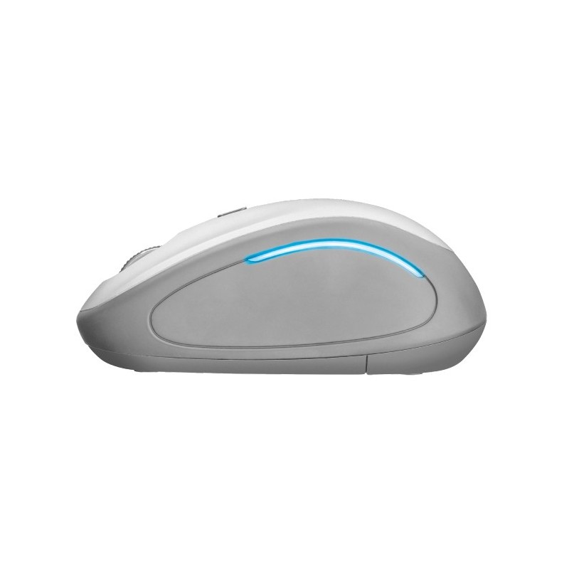 Trust Yvi FX mouse Ambidestro RF Wireless Ottico 1600 DPI