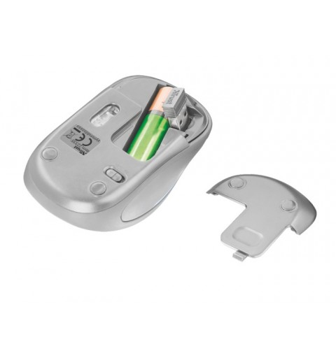 Trust Yvi FX mouse Ambidestro RF Wireless Ottico 1600 DPI