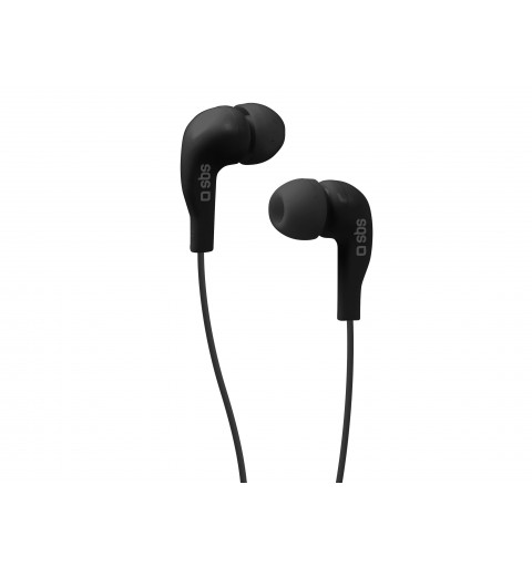 SBS TEINEARKL auricular y casco Auriculares Alámbrico Dentro de oído Llamadas Música Negro