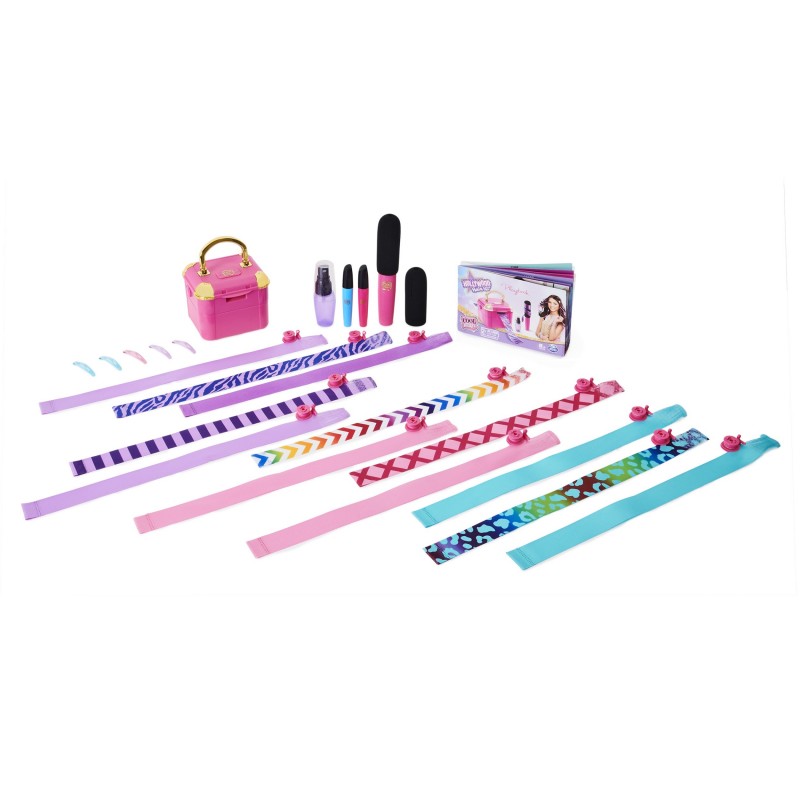 Cool Maker , Hollywood Hair Extension Maker with 12 Customizable Extensions and Accessories, for Kids Aged 8 and up