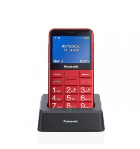 Panasonic KX-TU155EXRN Handy 6,1 cm (2.4 Zoll) 102 g Rot Kamera-Handy