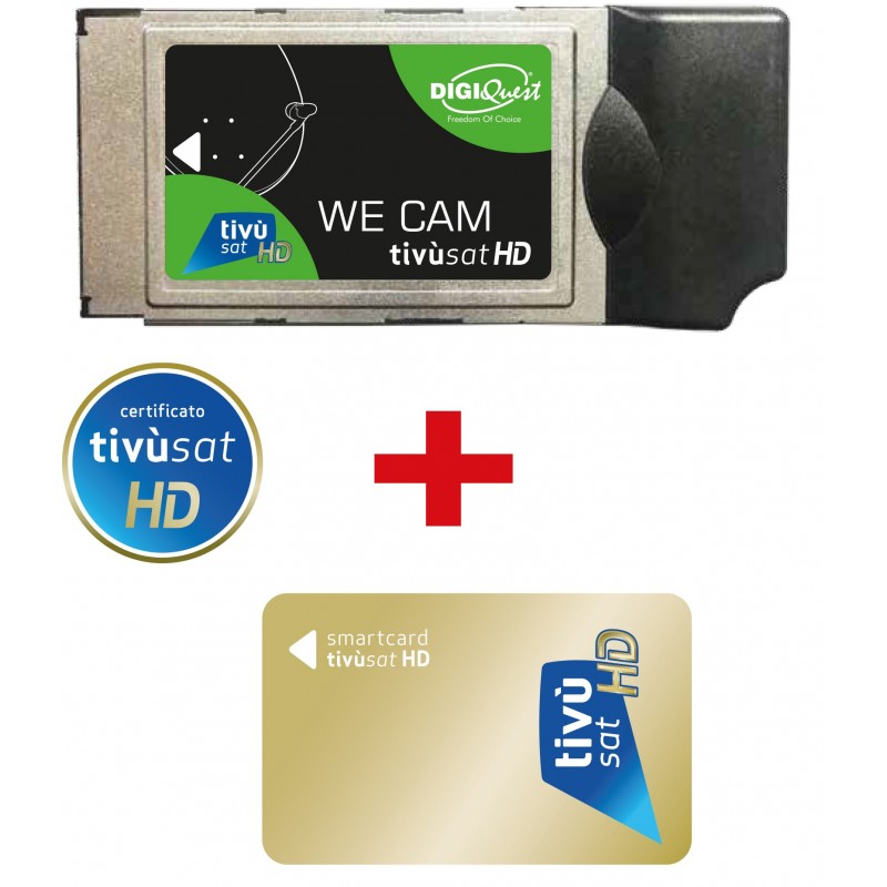 Digiquest WE CAM Tivùsat HD Conditional-Access Module (CAM)