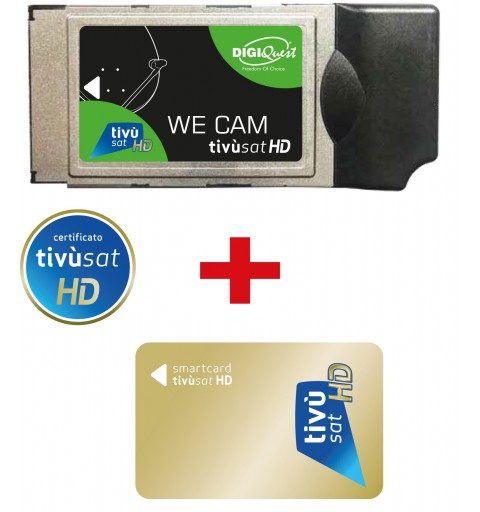 Digiquest WE CAM Tivùsat HD Módulo de acceso condicional (CAM)