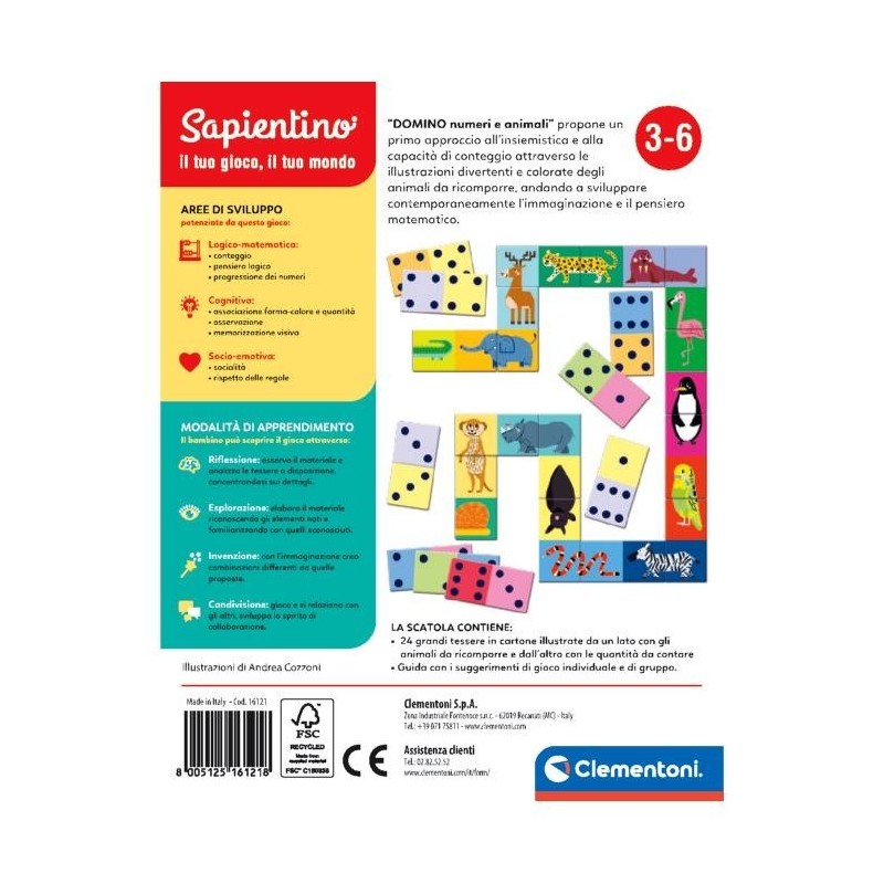 Clementoni 16121 juego educativo
