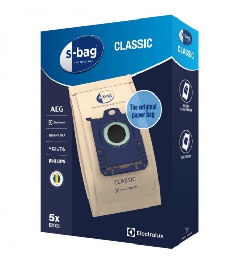 Electrolux E200S accesorio y suministro de vacío Universal Bolsa para el polvo