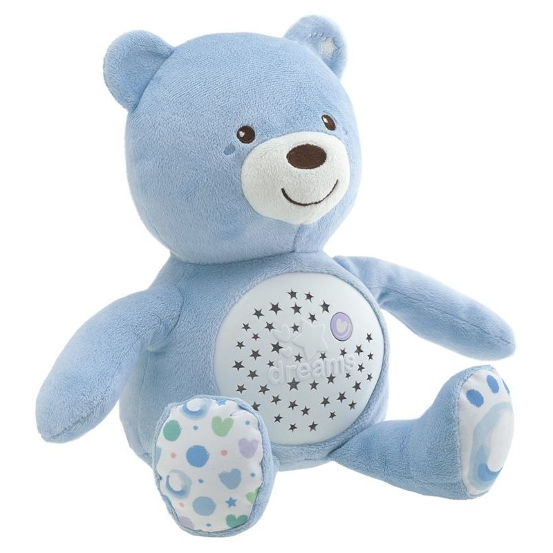 Chicco Ourson Projecteur Baby Bear Bleu