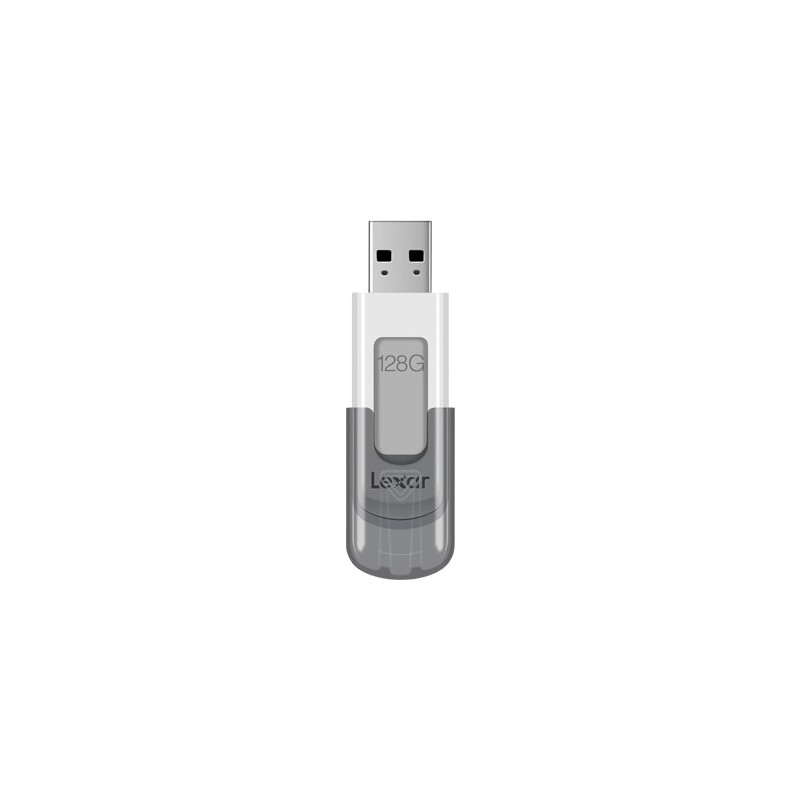 Lexar JumpDrive V100 USB-Stick 128 GB USB Typ-A 3.2 Gen 1 (3.1 Gen 1) Grau, Weiß