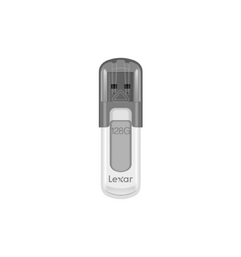 Lexar JumpDrive V100 USB flash drive 128 GB USB Type-A 3.2 Gen 1 (3.1 Gen 1) Grey, White