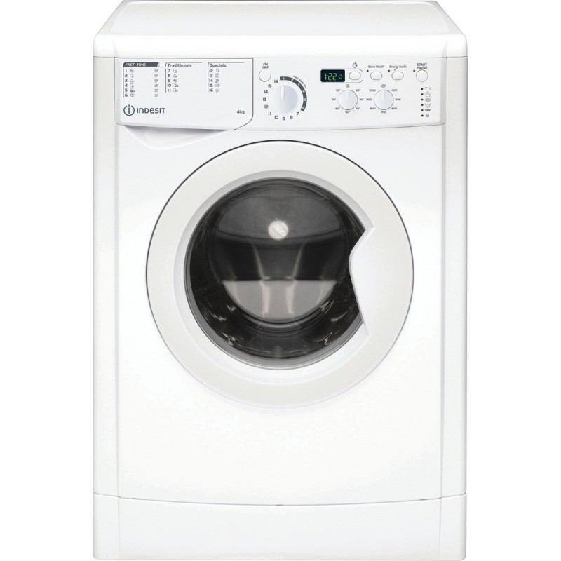 Indesit EWUD 41051 W EU N machine à laver Charge avant 4 kg 1000 tr min F Blanc