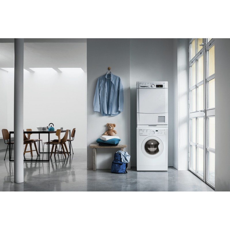 Indesit EWUD 41051 W EU N machine à laver Charge avant 4 kg 1000 tr min F Blanc