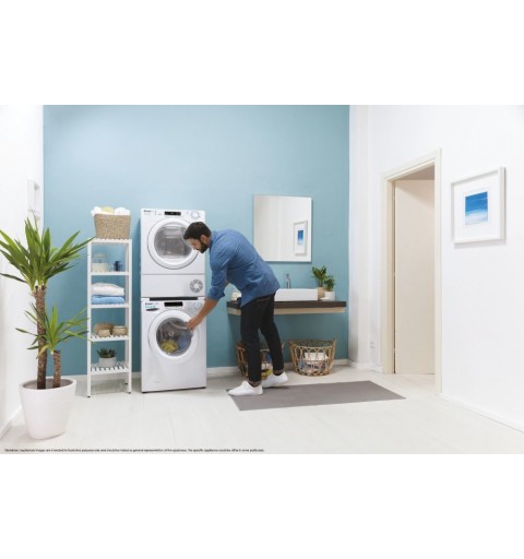 Candy Smart Pro CSOE H8A2DE-S tumble dryer Freestanding Front-load 8 kg A++ White