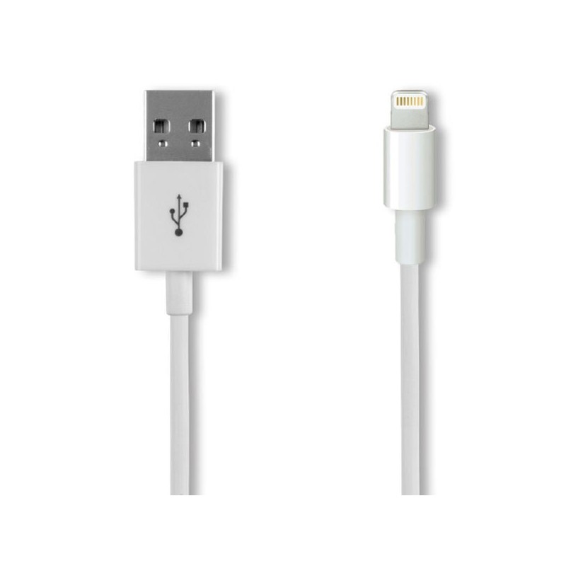 Cellularline USBDATACMFIIPH5W cable de conector Lightning 1,2 m Blanco