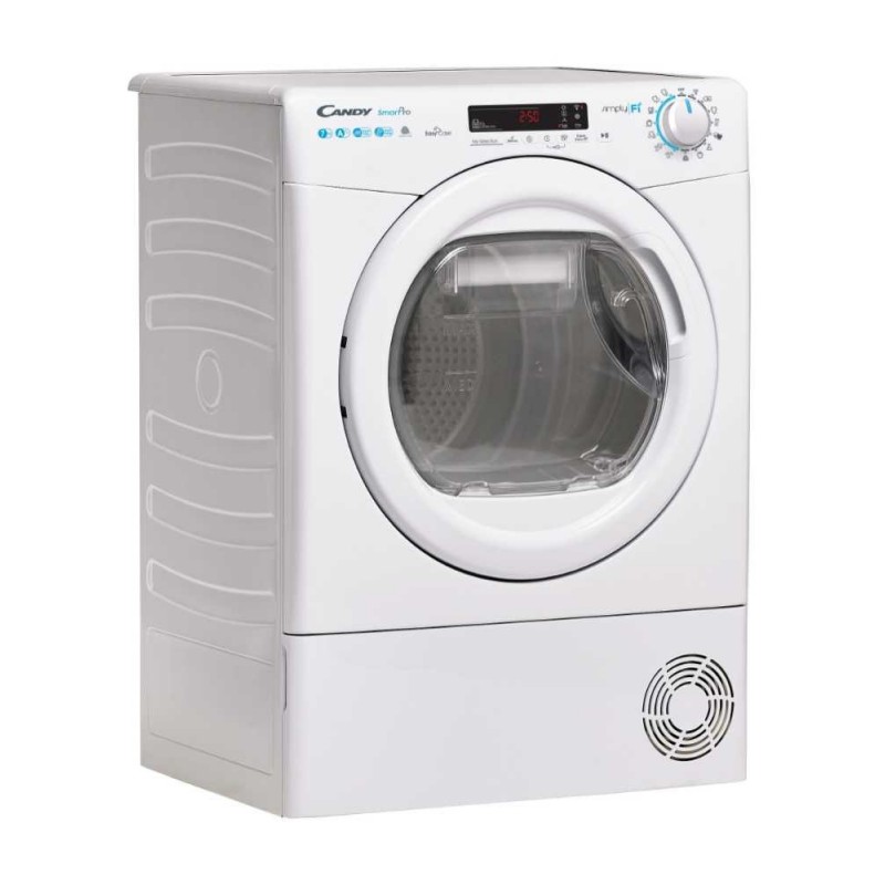 Candy Smart Pro CSO4 H7A2DE-S sèche-linge Autoportante Charge avant 7 kg A++ Blanc