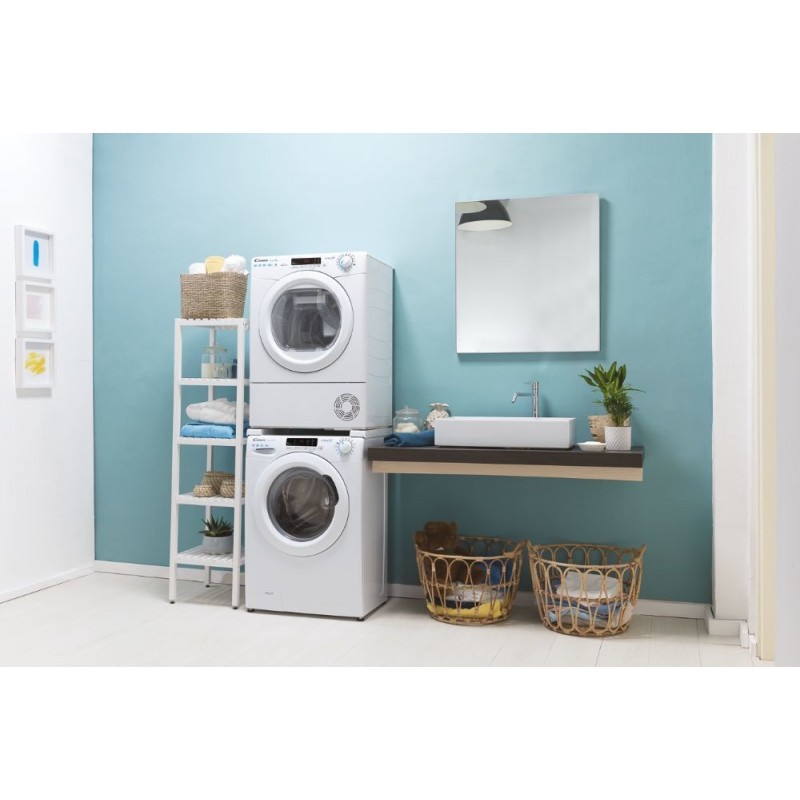 Candy Smart Pro CSO4 H7A2DE-S tumble dryer Freestanding Front-load 7 kg A++ White